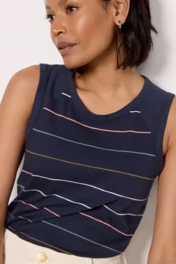 Tops & Tees<EVEREVE Emily Stripe Tank Multi