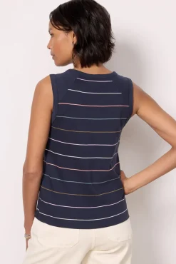 Tops & Tees<EVEREVE Emily Stripe Tank Multi