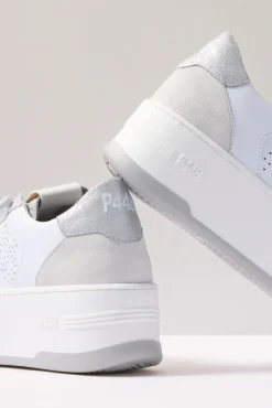 Shoes<P448 Empire Sneaker White/Silver