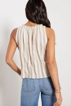 Tops & Tees<VELVET Erica Blouse Khaki