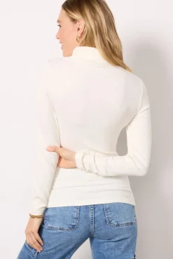 Tops & Tees<SANCTUARY Essential Turtleneck Ivory