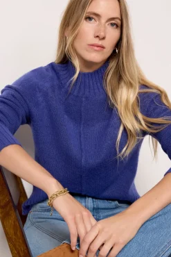 Sweaters<EVEREVE Esther Pullover Cobalt