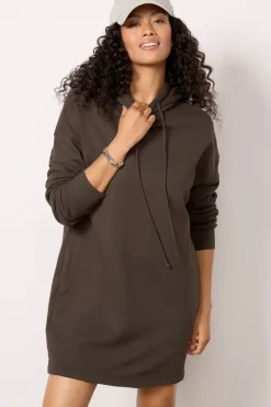 Dresses<VELVET Etta Sweatshirt Dress Thicket