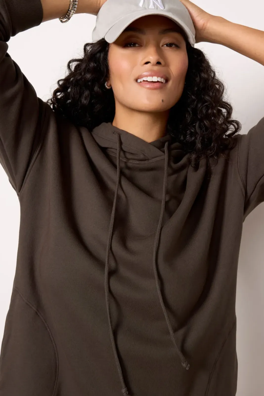 Dresses<VELVET Etta Sweatshirt Dress Thicket