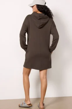 Dresses<VELVET Etta Sweatshirt Dress Thicket