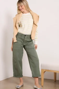 Tops & Tees<EVEREVE Ever Perfect Long Sleeve Citronstripe