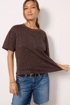 Tops & Tees<EVEREVE Ever Perfect Tee Leopard
