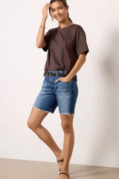Tops & Tees<EVEREVE Ever Perfect Tee Leopard