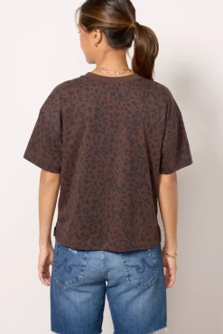 Tops & Tees<EVEREVE Ever Perfect Tee Leopard