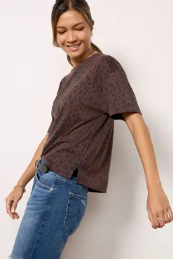 Tops & Tees<EVEREVE Ever Perfect Tee Leopard