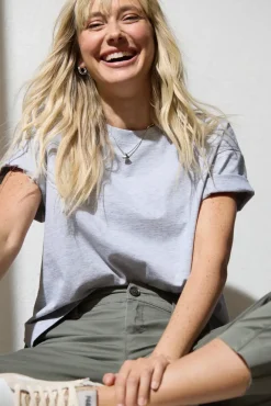 Tops & Tees<EVEREVE Ever Perfect Tee Heathergrey