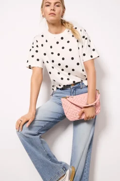Tops & Tees<EVEREVE Ever Perfect Tee Polkadot