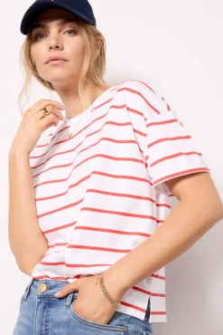 Tops & Tees<EVEREVE Ever Perfect Tee Red/White