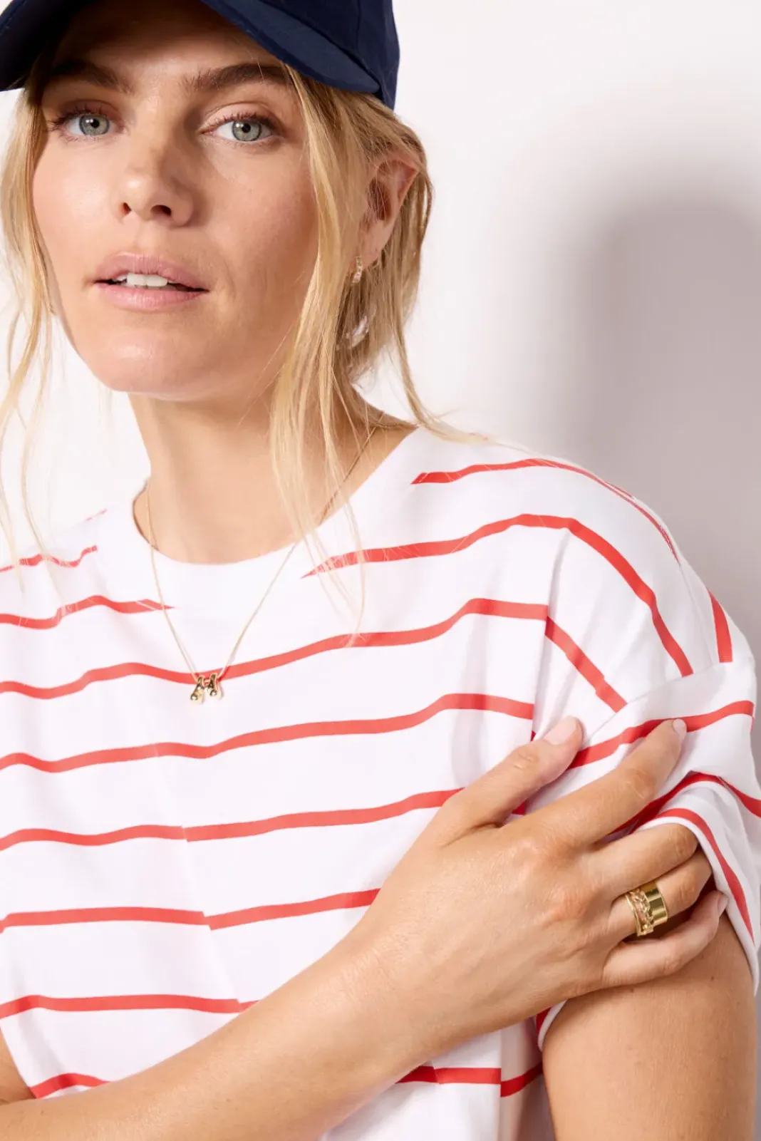 Tops & Tees<EVEREVE Ever Perfect Tee Red/White