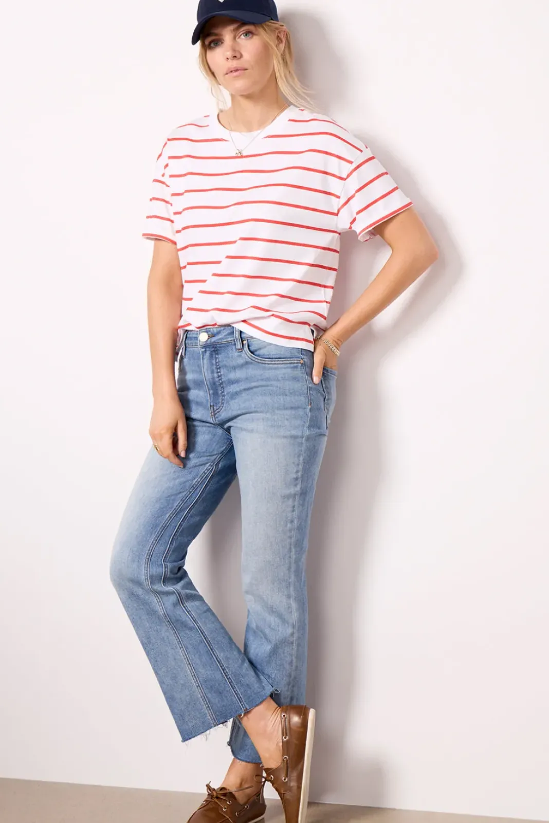 Tops & Tees<EVEREVE Ever Perfect Tee Red/White