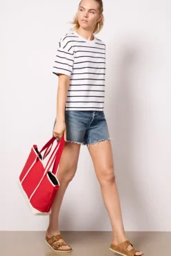 Tops & Tees<EVEREVE Ever Perfect Tee White/Black