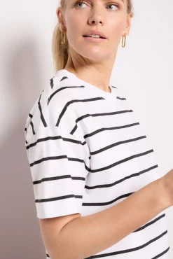 Tops & Tees<EVEREVE Ever Perfect Tee White/Black