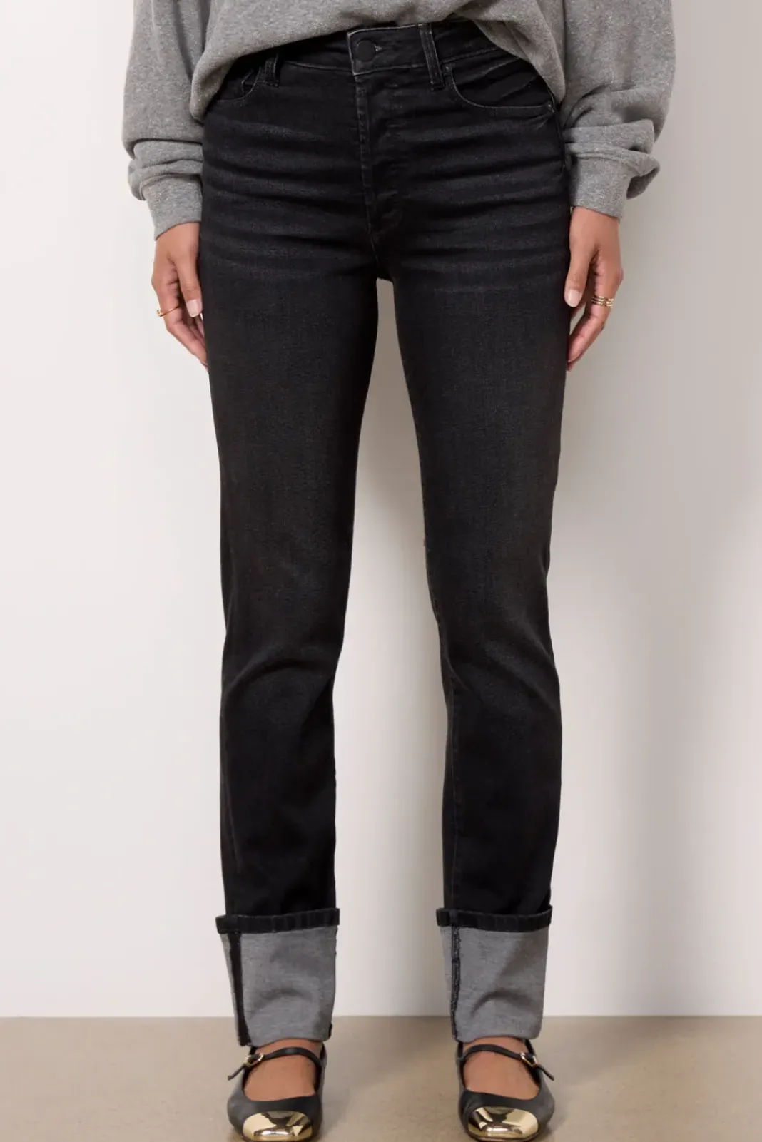 Jeans<EVEREVE Ever Straight w Cuff Multiplicity