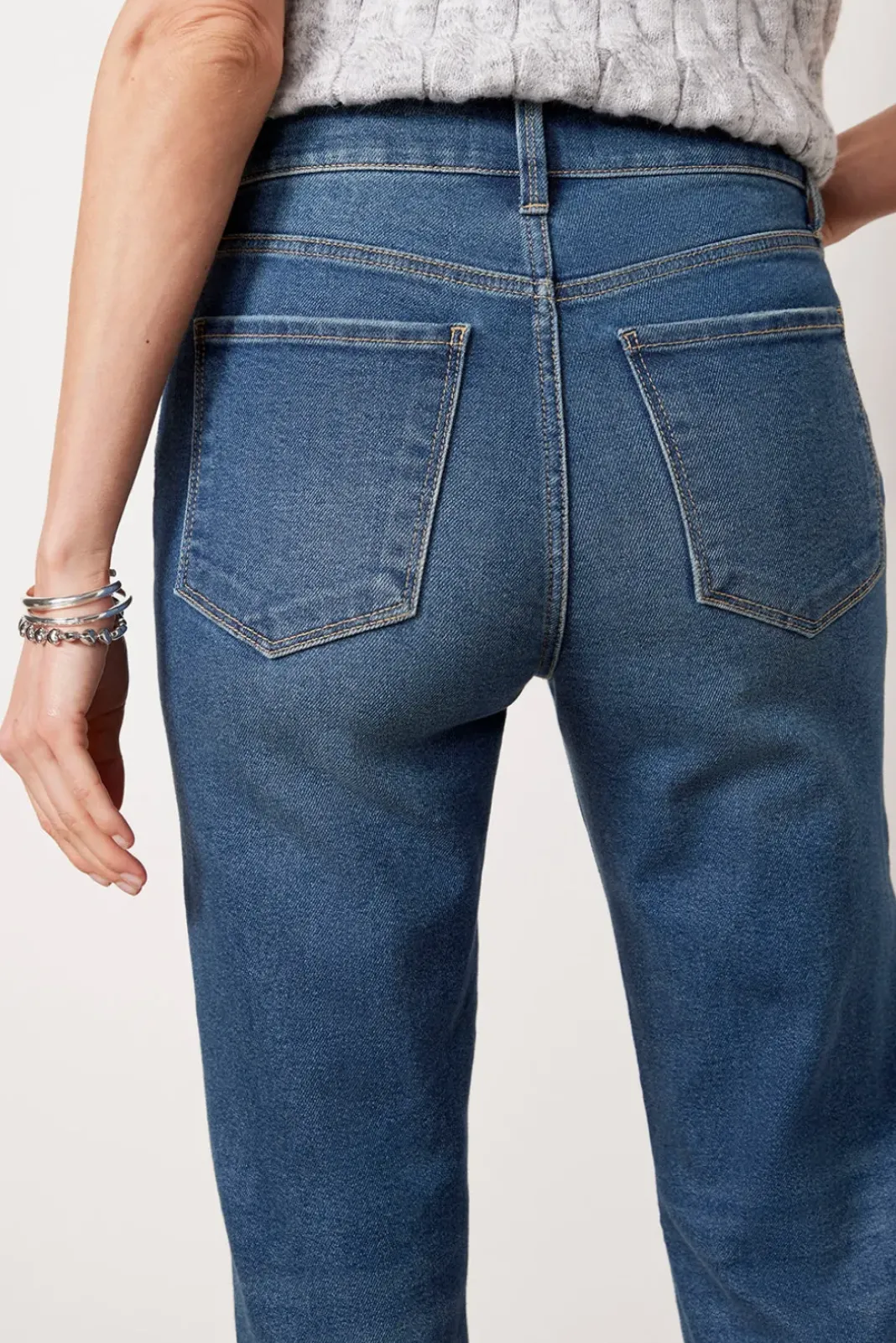 Jeans<EVEREVE Ever Straight w/ Cuff Dashing