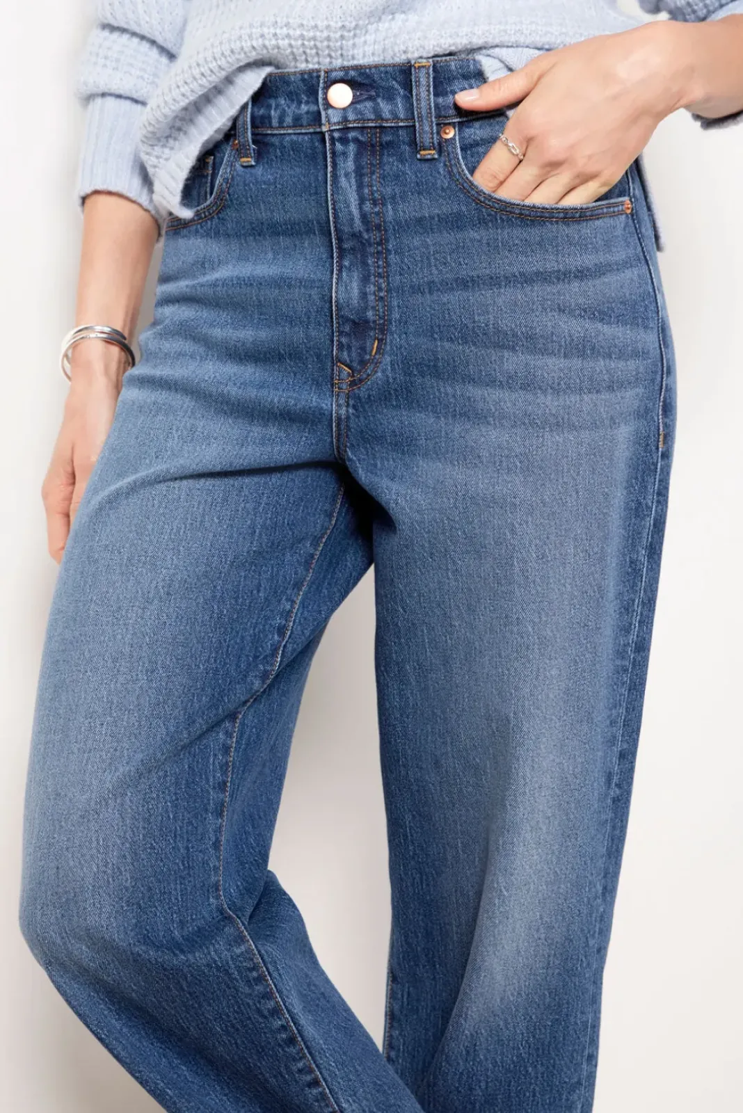 Jeans<EVEREVE Ever Vintage Barrel Darkbluewash