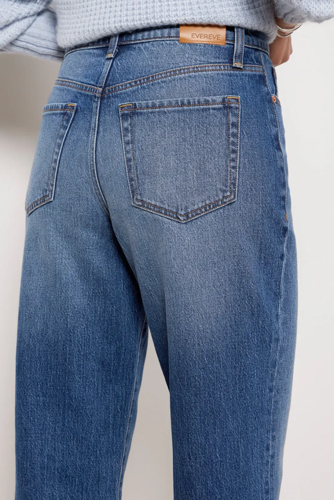 Jeans<EVEREVE Ever Vintage Barrel Darkbluewash