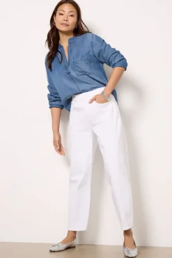 Jeans<EVEREVE Ever Vintage Barrel White