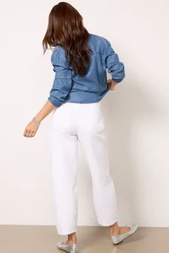 Jeans<EVEREVE Ever Vintage Barrel White