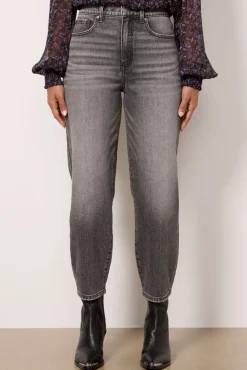 Jeans<EVEREVE Ever Vintage Barrel Leg Blackwash