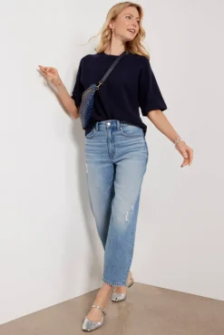 Jeans<EVEREVE Ever Vintage Barrel Leg Midwashblue