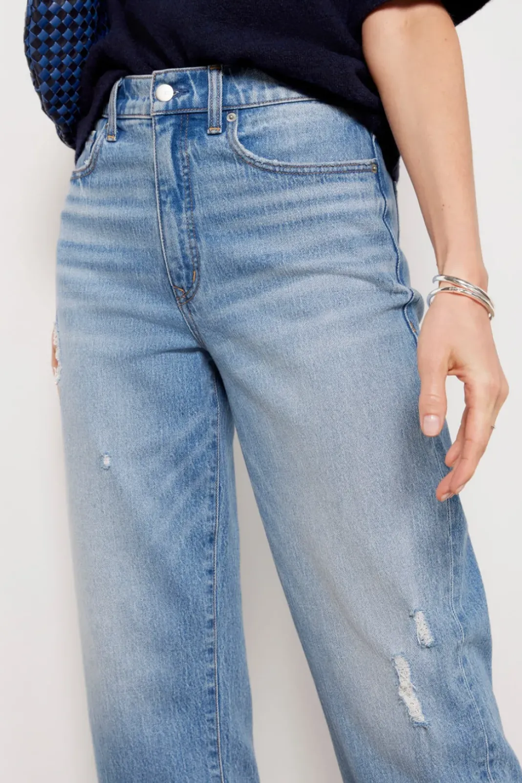 Jeans<EVEREVE Ever Vintage Barrel Leg Midwashblue