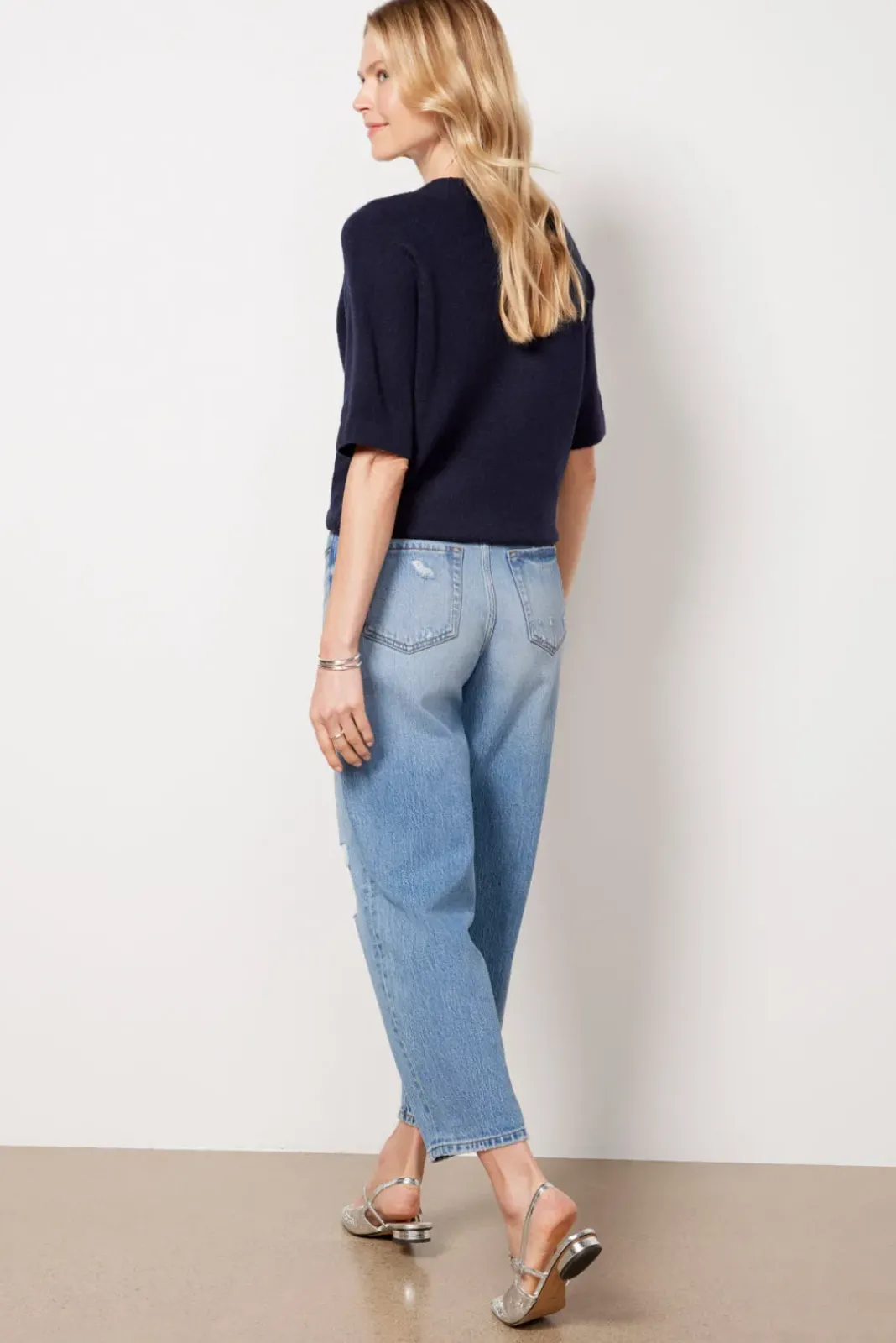 Jeans<EVEREVE Ever Vintage Barrel Leg Midwashblue