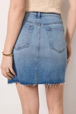 Skirts<EVEREVE Ever Vintage Mini Skirt Saltblue