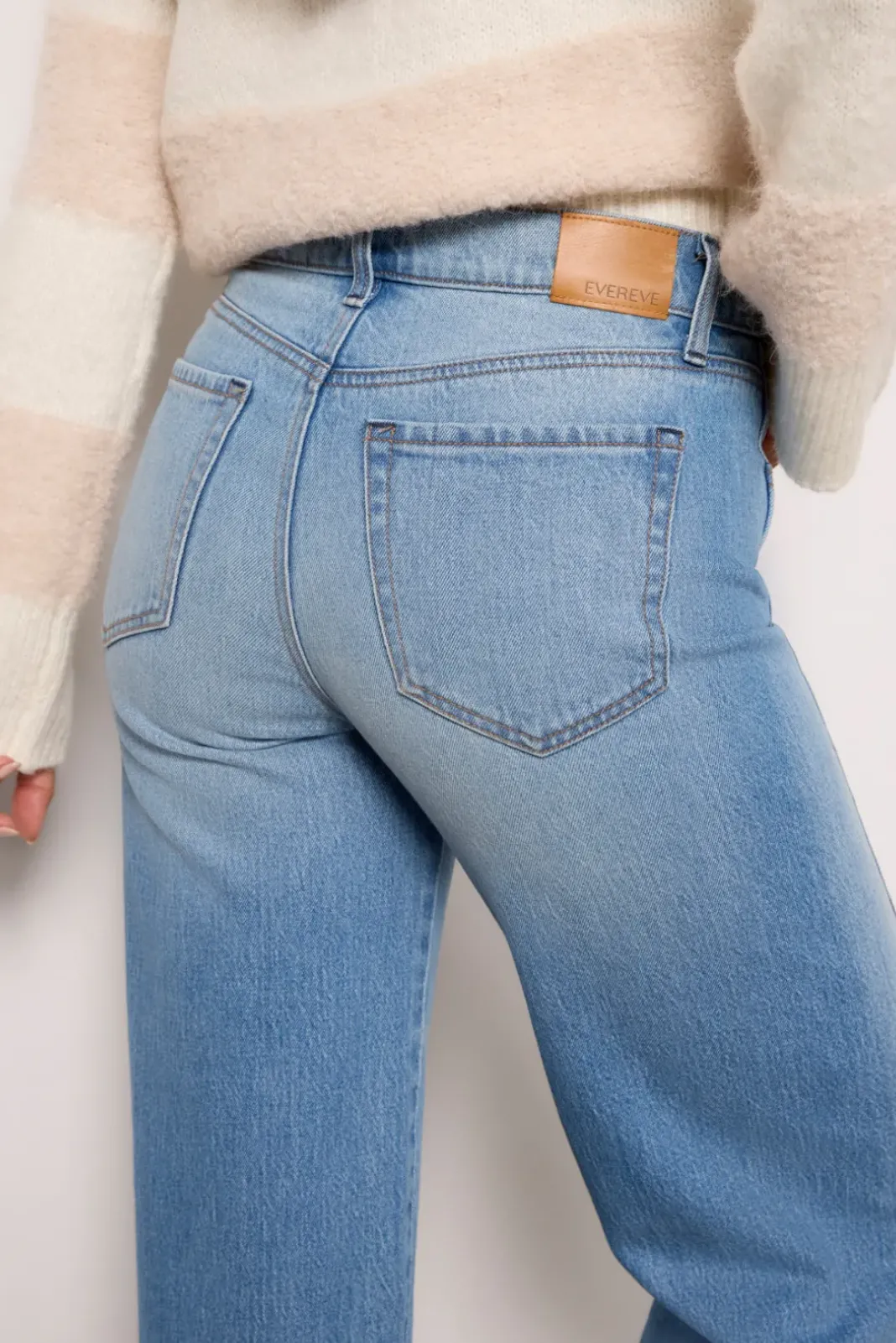 Jeans<EVEREVE Ever Vintage Seamed 32` Bluewash