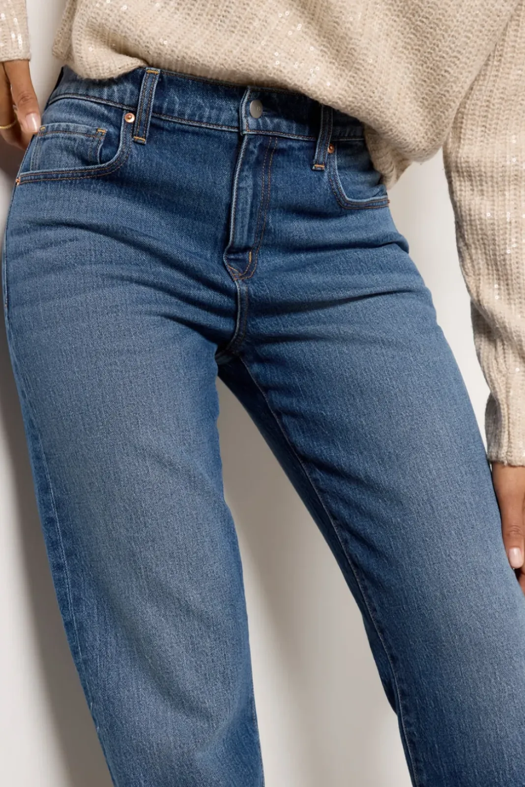 Jeans<EVEREVE Ever Vintage Straight Darkbluewash