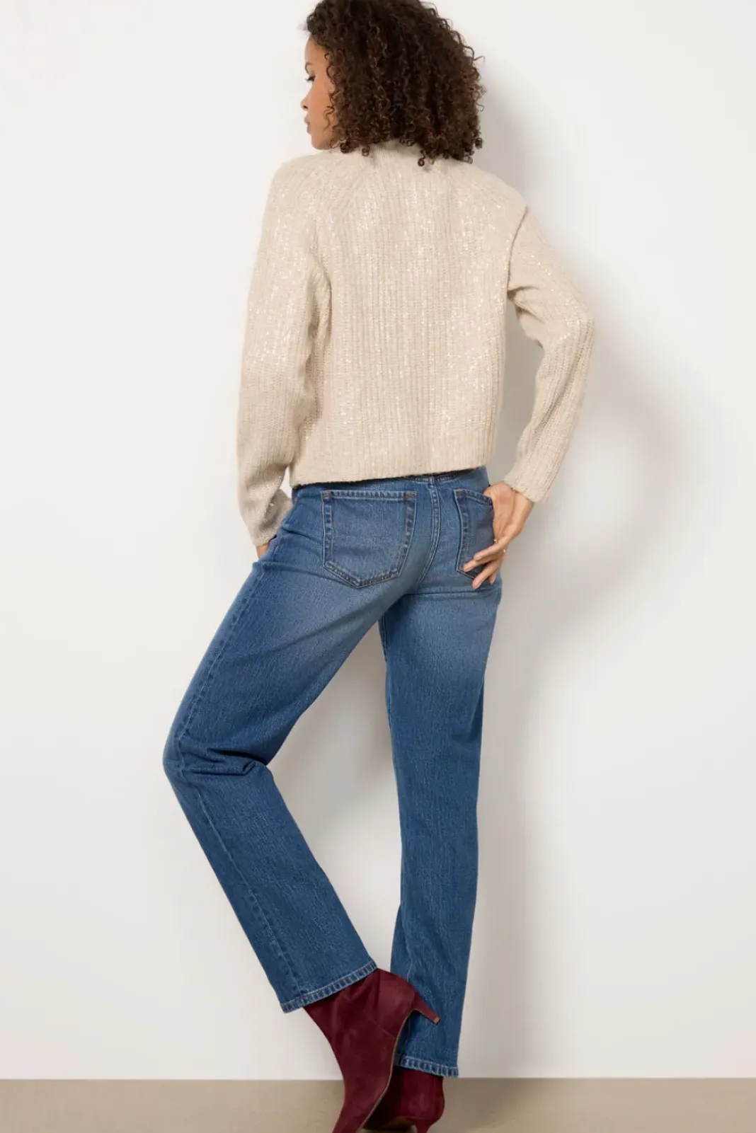 Jeans<EVEREVE Ever Vintage Straight Darkbluewash