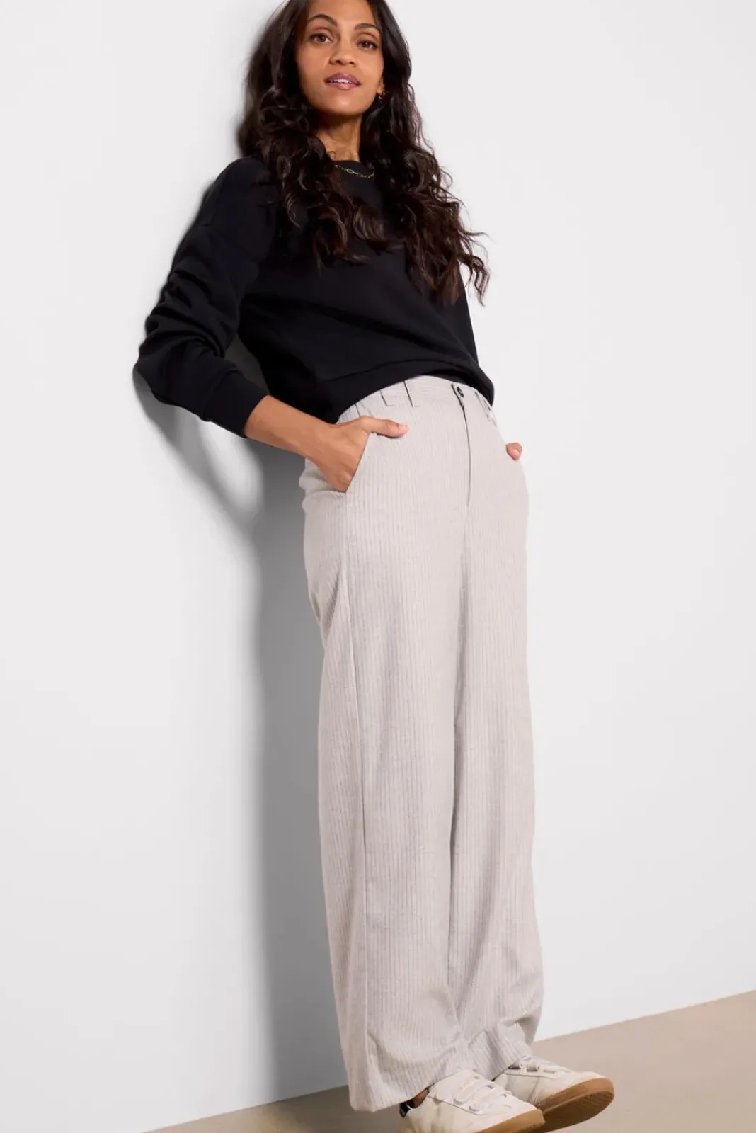 Pants & Leggings<Z SUPPLY Evette Pinstripe Pant Seasalt