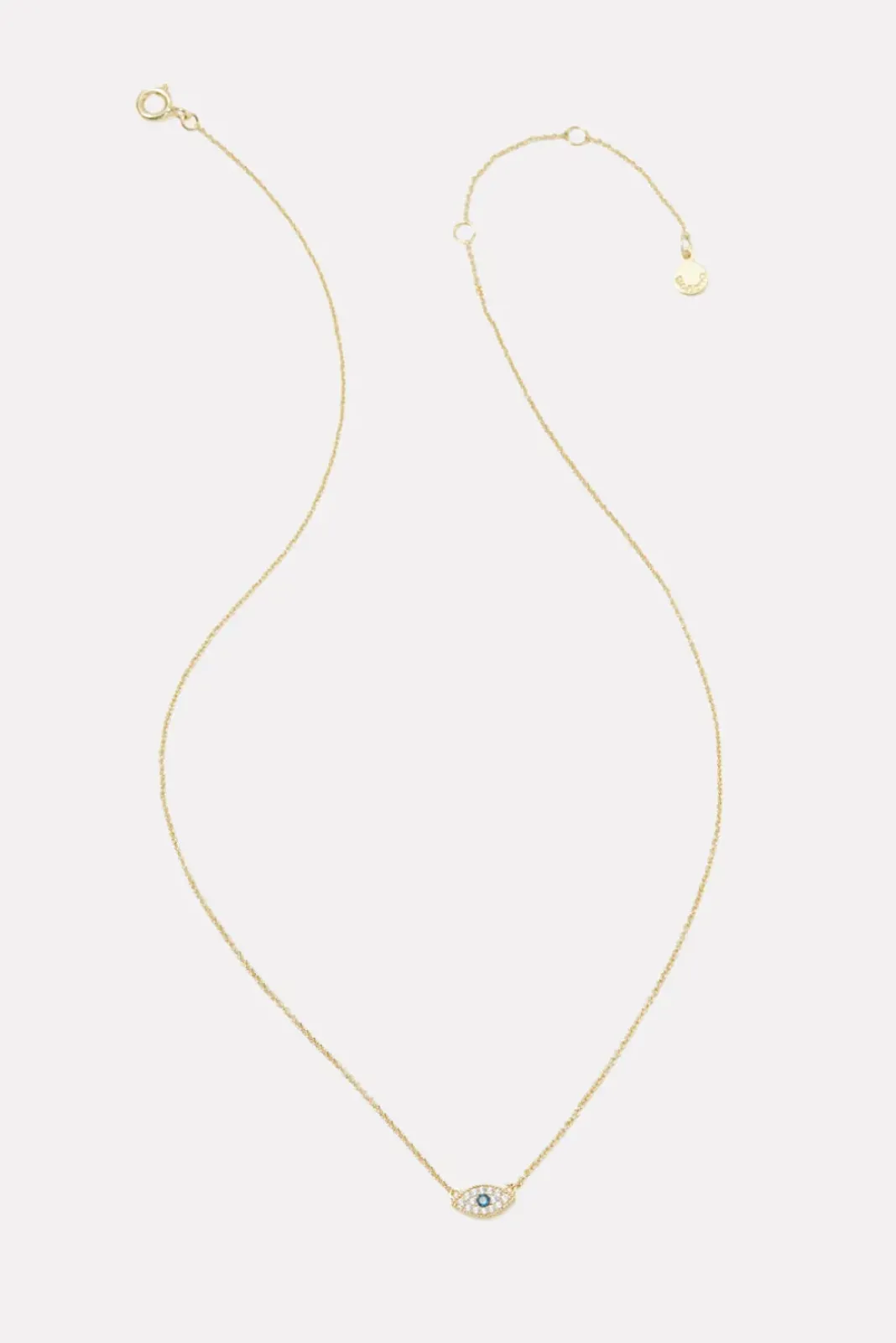 Jewelry<GORJANA Evil Eye Charm Necklace Gold