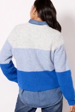 Sweaters<EVEREVE Fallon Pullover Bluemulti