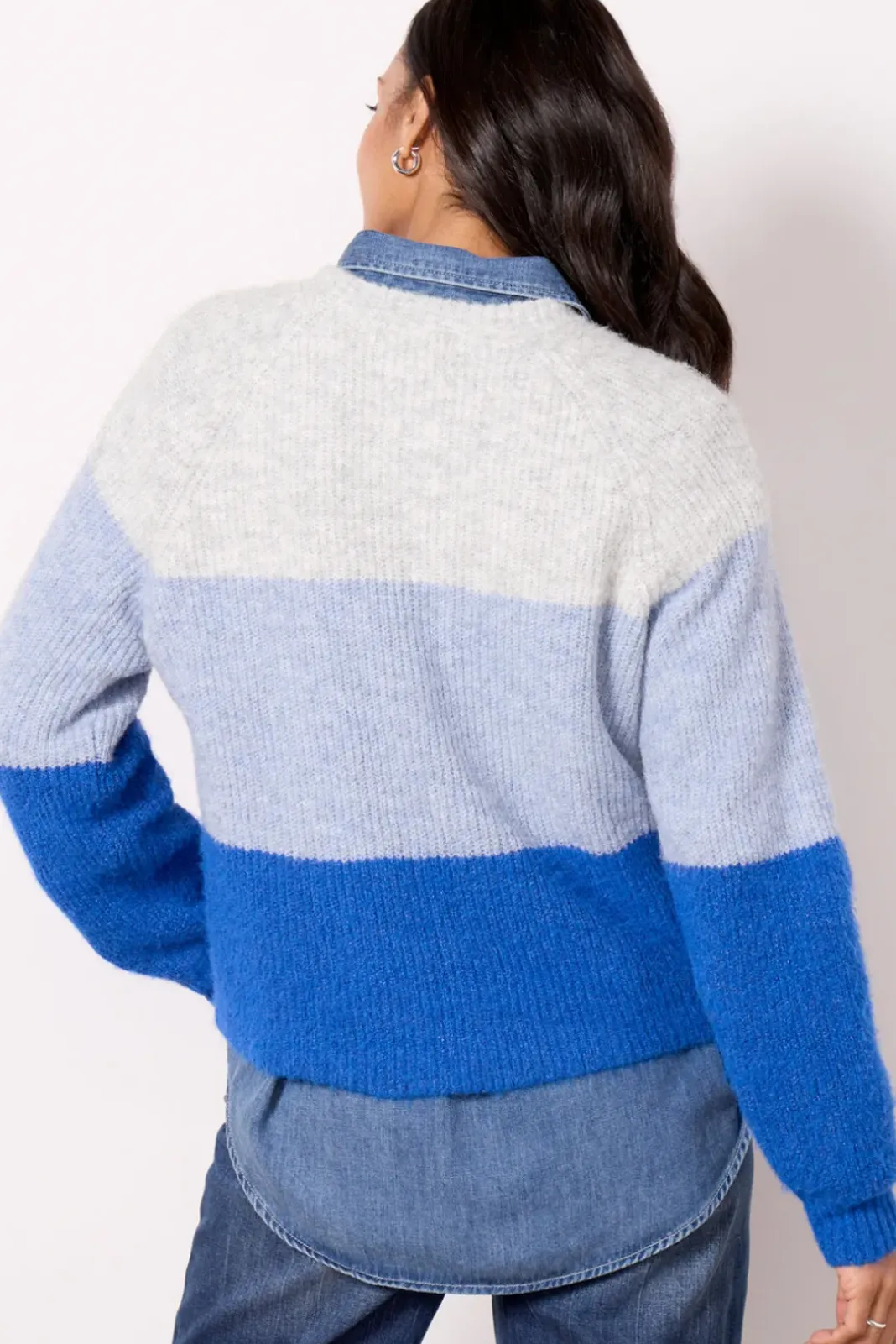 Sweaters<EVEREVE Fallon Pullover Bluemulti