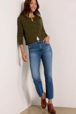 Jeans<AG Farrah Crop Boot Lucerne