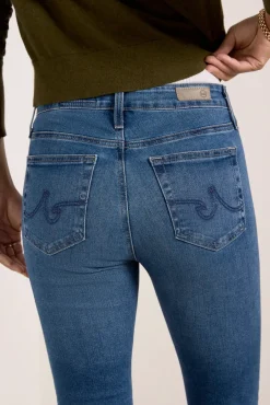 Jeans<AG Farrah Crop Boot Lucerne