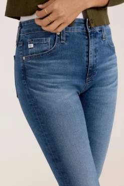 Jeans<AG Farrah Crop Boot Lucerne