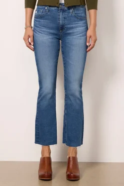 Jeans<AG Farrah Crop Boot Lucerne
