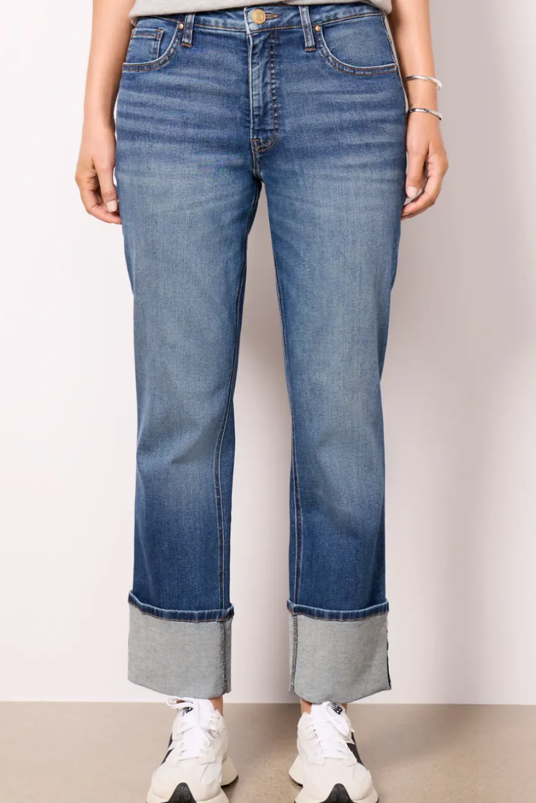 Jeans<KUT FROM THE KLOTH Faye w Cuff Attentive