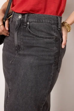 Skirts<RAG AND BONE Featherweight Clara Midi Skirt Anglique