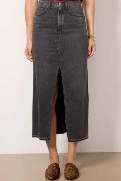 Skirts<RAG AND BONE Featherweight Clara Midi Skirt Anglique