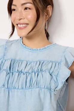 Tops & Tees<RAILS Filomena Top Oceanwash