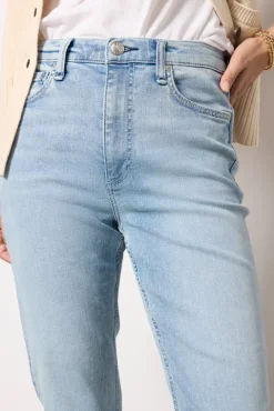 Jeans<RAG AND BONE Flexi Wren High-Rise Ankle Slim Straight Keens