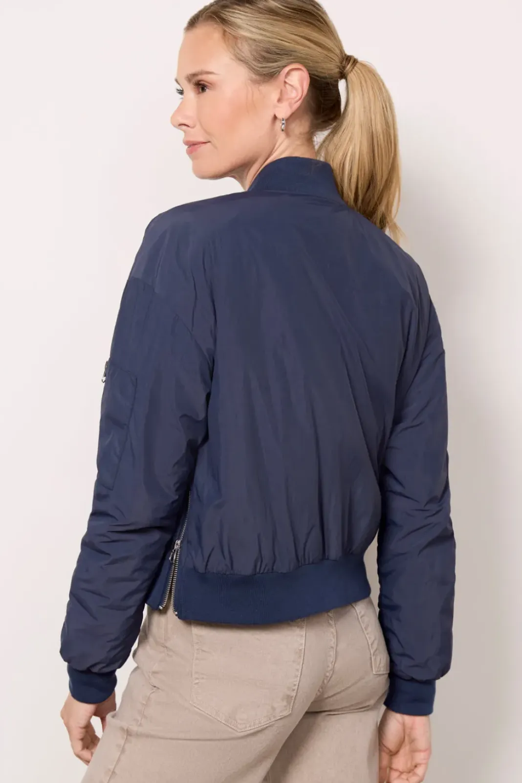Blazers & Jackets<EVEREVE Flight Bomber Navy