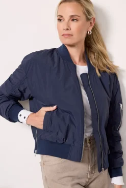 Blazers & Jackets<EVEREVE Flight Bomber Navy